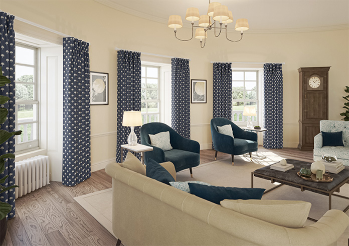 Hanalei, Blue Navy - Made to Measure Curtains - Image 8